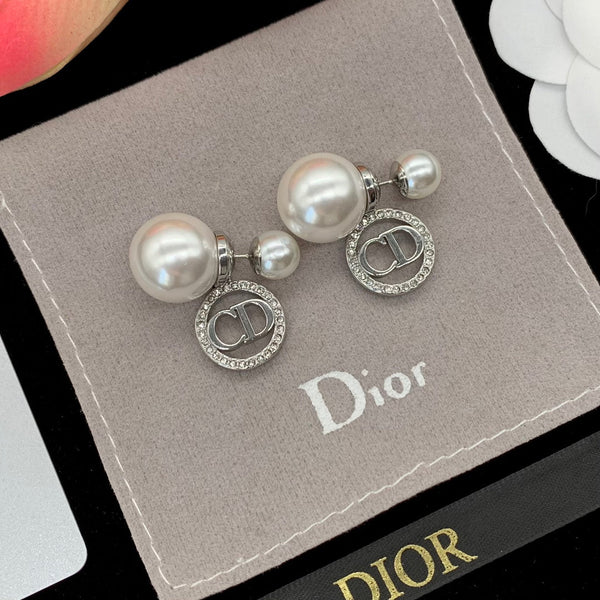 Classic CD Hoop Drop Earrings