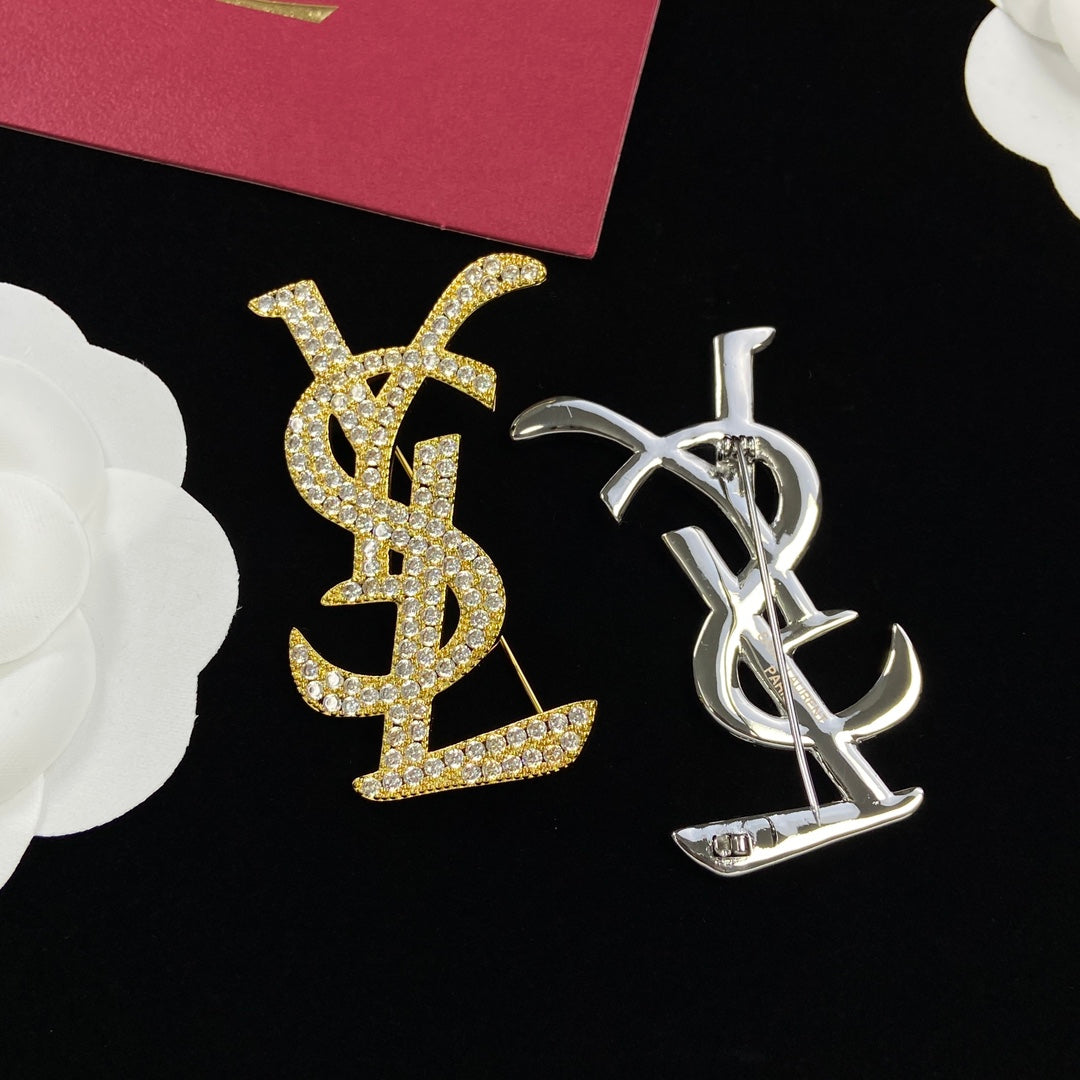 Fashion YS rhinestone pattern brooch