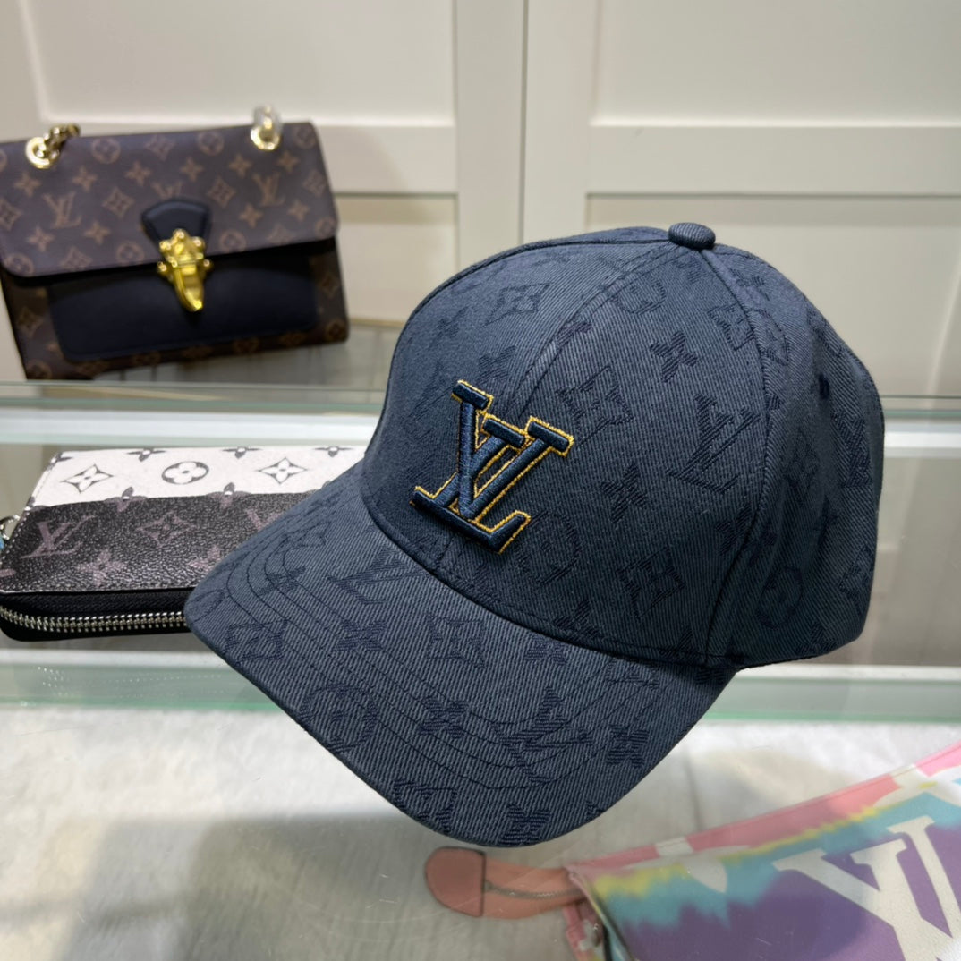 4 Color VV Print Baseball Cap