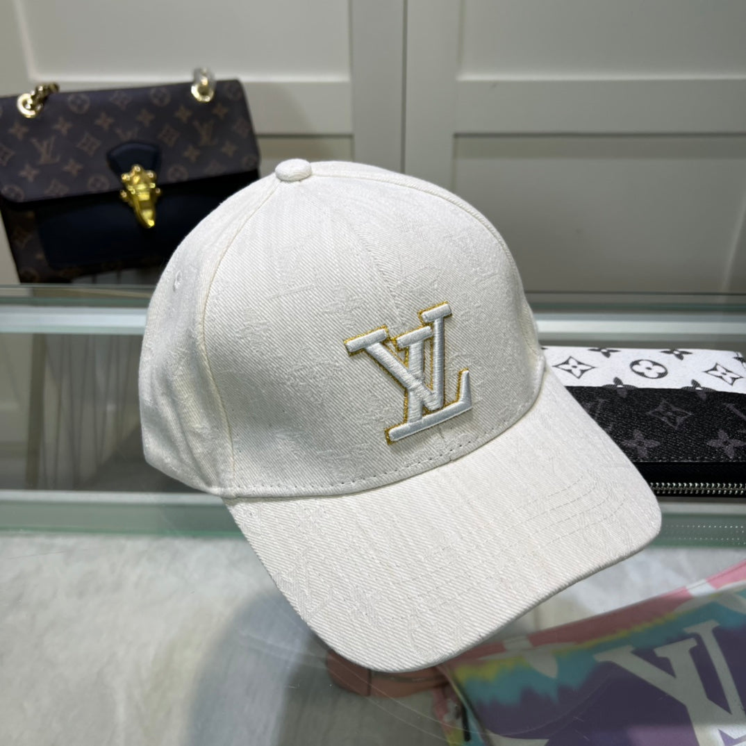 4 Color VV Print Baseball Cap