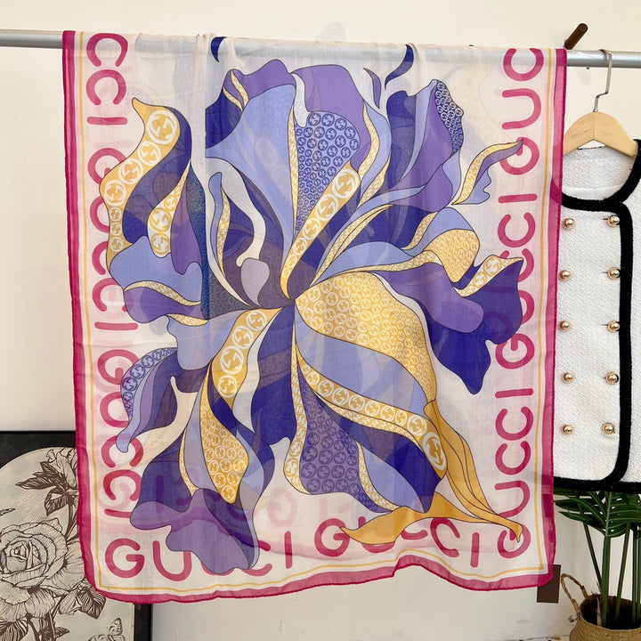 new GG double-sided printed long scarf