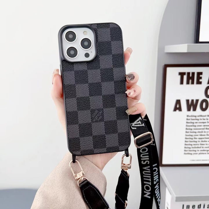 Multi-style cell phone case with cord