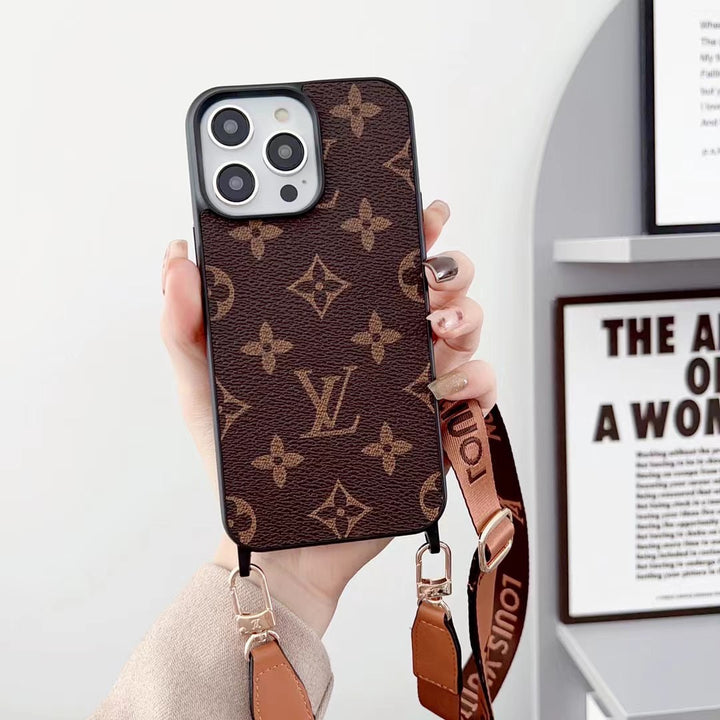 Multi-style cell phone case with cord