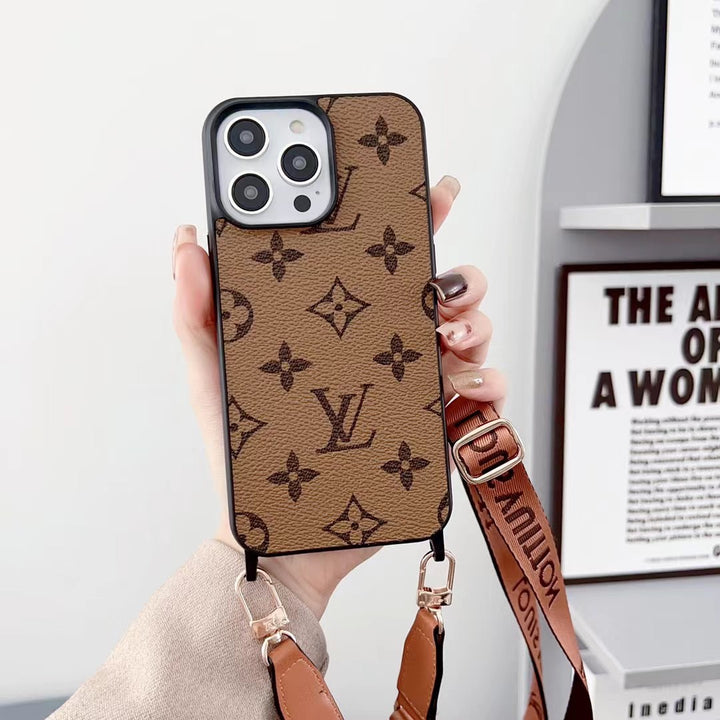 Multi-style cell phone case with cord