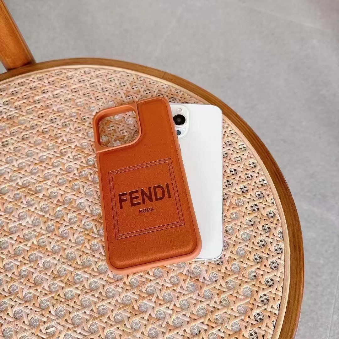 Stylish Embossed Alphabet Phone Case