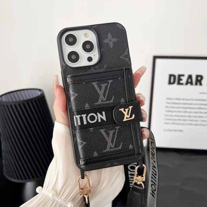 Fashionable Multi-color Phone Case-With Back Strap