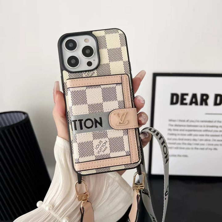 Fashionable Multi-color Phone Case-With Back Strap