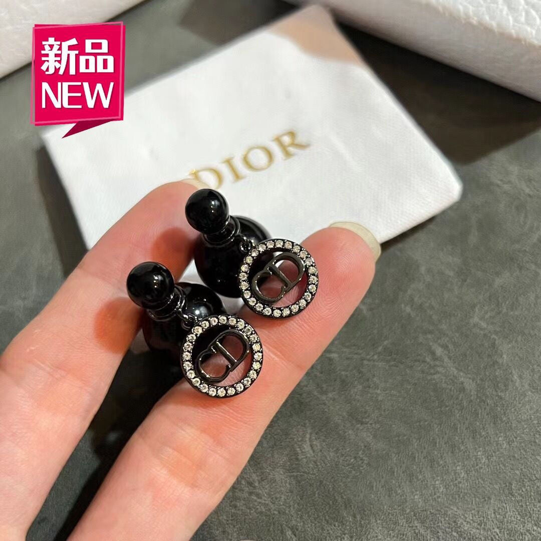 Black Diamond Earrings