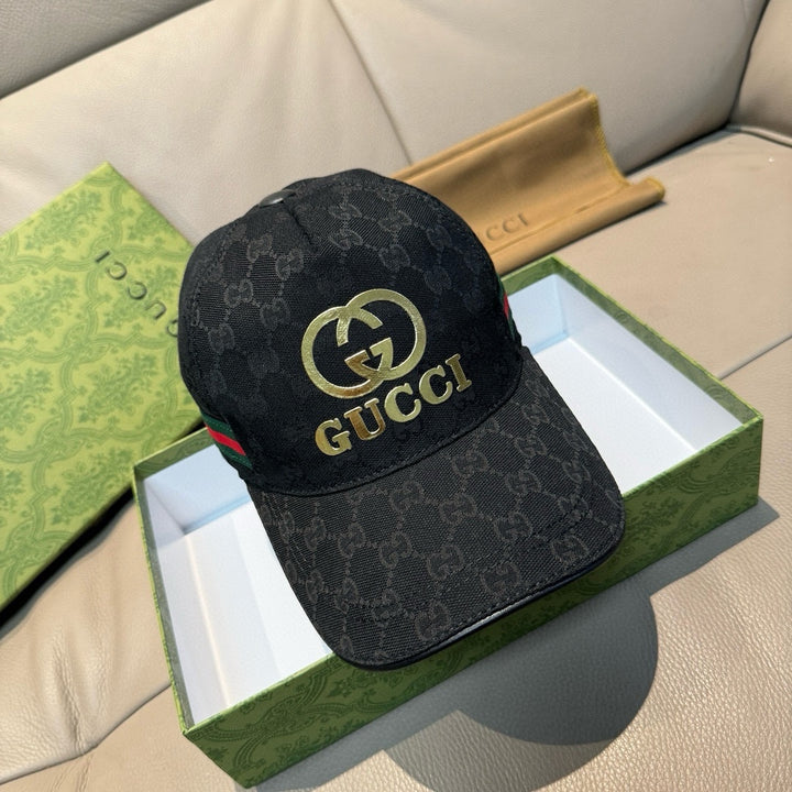 Deluxe Gold Label GG Graphic Baseball Cap