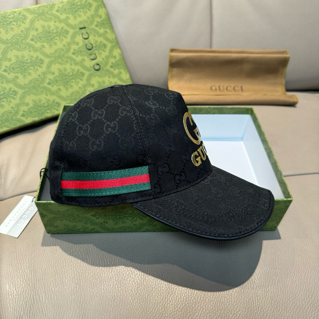 Deluxe Gold Label GG Graphic Baseball Cap