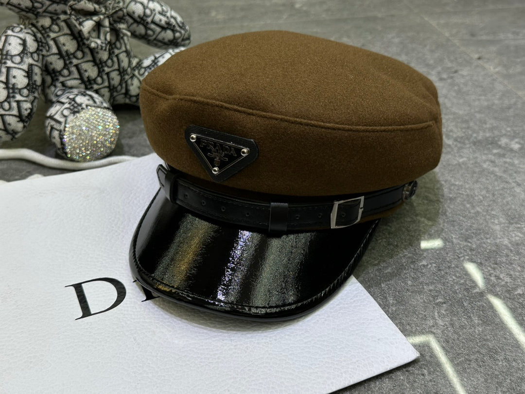 2024 Fall and Winter New Wool Explosive Military Hat