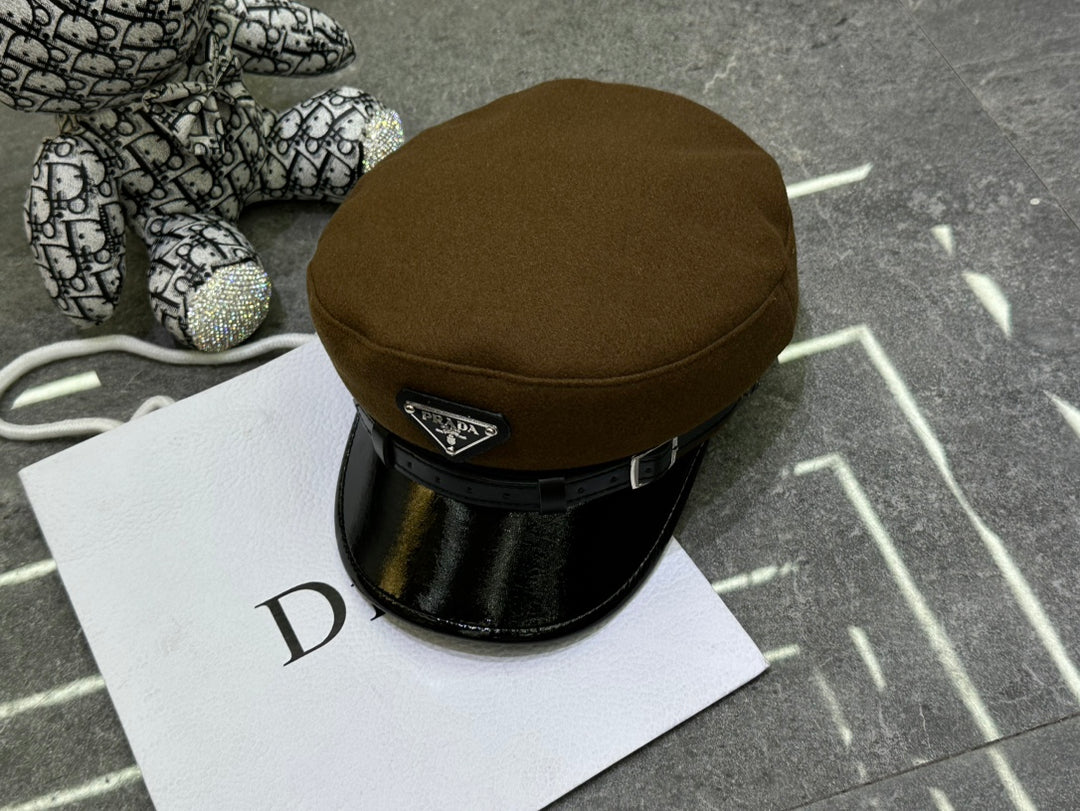 2024 Fall and Winter New Wool Explosive Military Hat