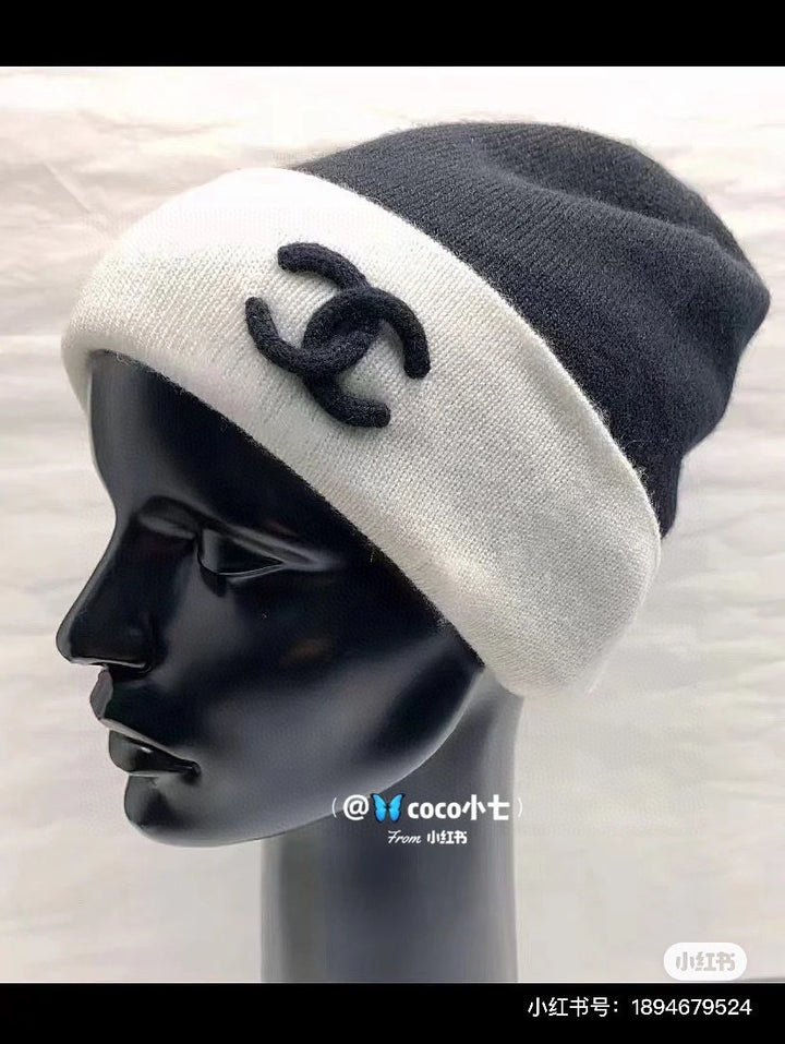 2 colors fall/winter CC wool hat